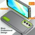 thumbnail image 6 of TECH CIRCLE for Samsung Galaxy A36 5G Case, Anti-Drop Hybrid Heavy Duty Protective Phone Cover Shockproof Rugged Military Bumper Tough Kickstand Cover for Samsung Galaxy A36 5G 6.7" 2025,Gray, 6 of 9