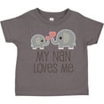 thumbnail image 3 of Inktastic My Nan Loves Me Grandchild Boys or Girls Toddler T-Shirt, 3 of 5