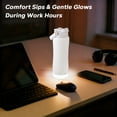 thumbnail image 6 of MYONAZ Insulated Water Bottle with Lantern, 18oz Stainless Steel Tumbler with Detachable Camping Light for Night Activities(White), 6 of 10