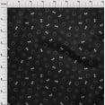 thumbnail image 4 of oneOone Cotton Poplin Black Fabric Panda & Hippo Fabric For Sewing Printed Craft Fabric By The Yard 42 Inch Wide, 4 of 5