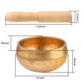 thumbnail image 4 of Juego de tibetanos para budismo con percutor de madera para kusrkot cuenco tibetano, 4 of 8
