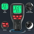 thumbnail image 3 of Yeacher 0-2000UM Thickness Gauge High Precise LCD Digital Automobile Film Thickness Meter Car Paint Coating Thickness Tester Three Probe Modes Three Units Switching with Zeroing Calibration Function, 3 of 8