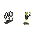 thumbnail image 1 of Servilletero con forma de pata de perro y estatua de rana camarera. Escultura creativa de animal, organizador decorativo para el hogar, cafetería,, 1 of 8