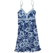 Women's Plus Flower Jersey Chemise