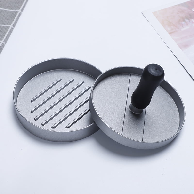 Pressa Per Hamburger In Acciaio Inox - Diametro 5.5 Pollici, Per Patty Croccanti, BBQ - Foto 4