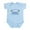 Sky Blue, variant on CafePress - Sanibel Happy Place Infant Bodysuit - Baby Light Bodysuit, Size Newborn - 24 Months
