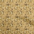 thumbnail image 1 of oneOone Cotton Poplin Yellow Fabric Tropical Craft Projects Decor Fabric Printed By The Yard 56 Inch Wide, 1 of 5