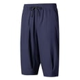 thumbnail image 5 of Plus Size Men's Running & Training Shorts with Elastic Waist Pockets, Stretchy Quick Dry Lightweight Athletic Shorts, Casual Daily Gym Workout, Summer Essentials | JASKFLY,Dark Blue 3XL, 5 of 7