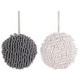 thumbnail image 1 of Miangastore Chenille Hand Towel Ball Shape 2Set 6.7x6.7in, 1 of 9