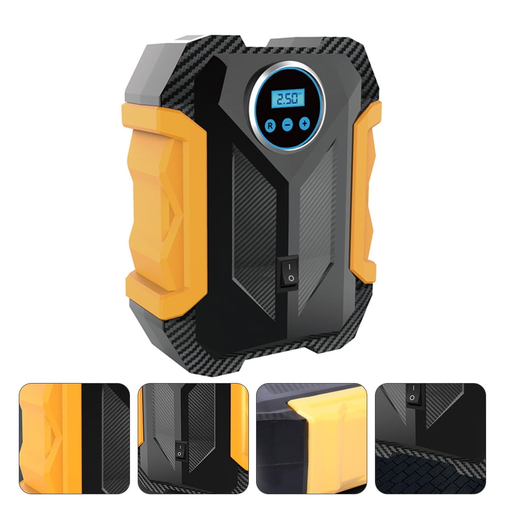 IFANLANDOR 1Pc Portable Tire Inflator for Cars Mini Tire Pump Assorted Color 7.86x6.29x2.91in