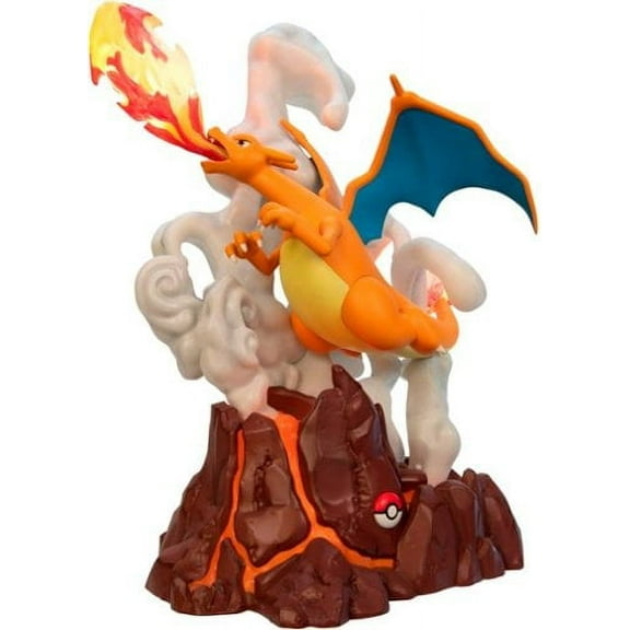Pokémon PKW3173 Deluxe Collector Statue - Glurak Official Collectible Figure