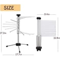 thumbnail image 3 of Fresh Pasta Drying Rack - Foldable Drying Rack For Homemade Pasta Noodles - Drying Rack, 16 Rods, 2Kg Max…, 3 of 5
