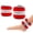 Red, variant on THERABAND Ankle Weights, Comfort Fit Wrist & Ankle Cuff Weight Set, Adjustable Walking Weights for Cardio, Home Workout, Ankle Strengthening & Physical Therapy, Red, 1 lb. Each, Set of 2, 2 Pounds