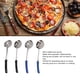 thumbnail image 3 of Cuchara de Cocina de Fondo Plano con de Goma Cucharón de Salsa para Untar Pizza Cuchara de Sopa Medidora de Acero Inoxidable para Cocinar ANGGREK  Otros, 3 of 8