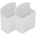 thumbnail image 2 of MIANGASTORE 2pcs Wall Remote Control Holders No Drilling Remote Control Organizers Adhesive Wall Organizer, 2 of 9