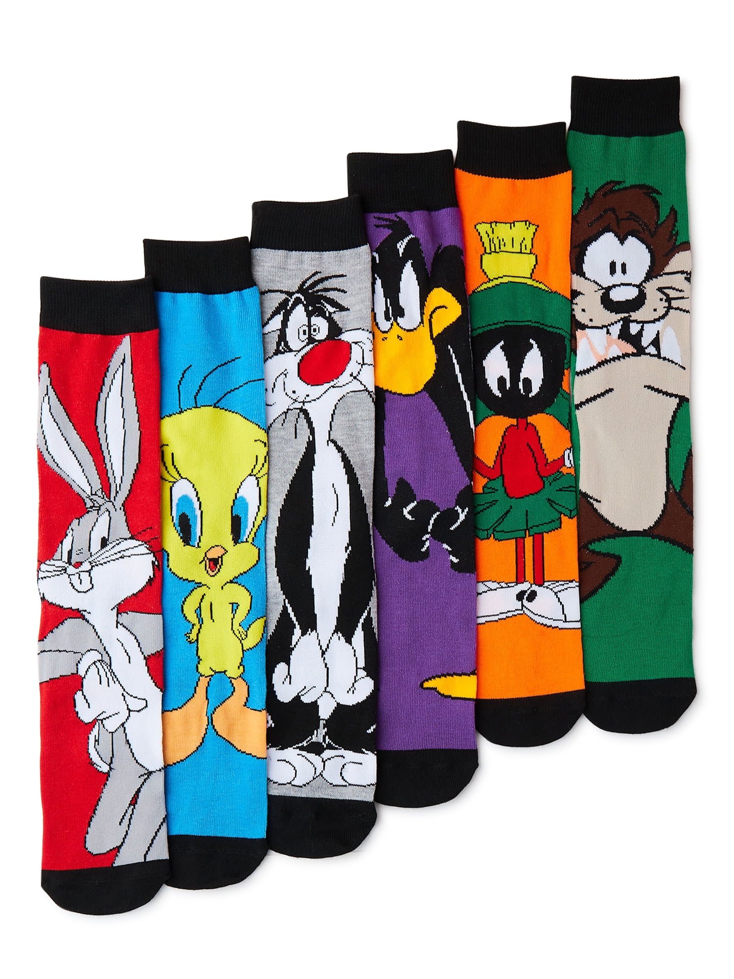 Looney Tunes Men's Socks, 6-Pack