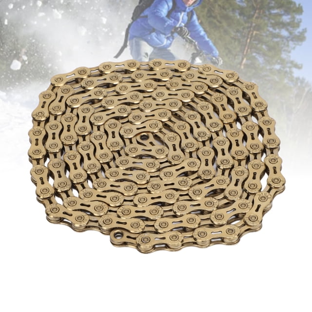 12 Speed Bike Chain, Extra Lightweight Mountain Bike Road Chain for Smooth Shifting, Long Service Life, High Speed Cycling, High Carbon Steel Material