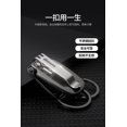 thumbnail image 3 of New stainless steel card sweatpants keychain men's hanging buckle car keychain waist hanging sweatpants buckle, 3 of 10