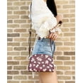 thumbnail image 2 of Kate Spade Tinsel Small Dome Crossbody Bag Deep Berry Floral, 2 of 2