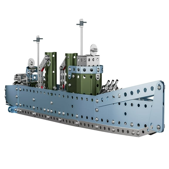 KukuFun 504Pcs Stem Building Projects Model Cruiser Ocean Ship Set, Assembly Science Kit Toys Gifts for Boys Kids Girls 8 9 10 11 12-16 Years Old