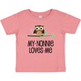 thumbnail image 3 of Inktastic My Nonnie Loves Me Grandchild Girls Baby T-Shirt, 3 of 5
