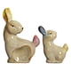 thumbnail image 1 of 2 uds estatuilla de cerámica s s de Pascua adornos de decoración del hogar para el dormitorio del hogar decoración de jardín Zulema Escultura de figuritas de conejo, 1 of 8