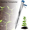 thumbnail image 3 of Baverta Seedling Transplanter - Vegetable Transplanter 1pc Seedling Planter Vegetable Young Plant Garden Greenhouse Manual Transplanting Tool(Single-handle), 3 of 8