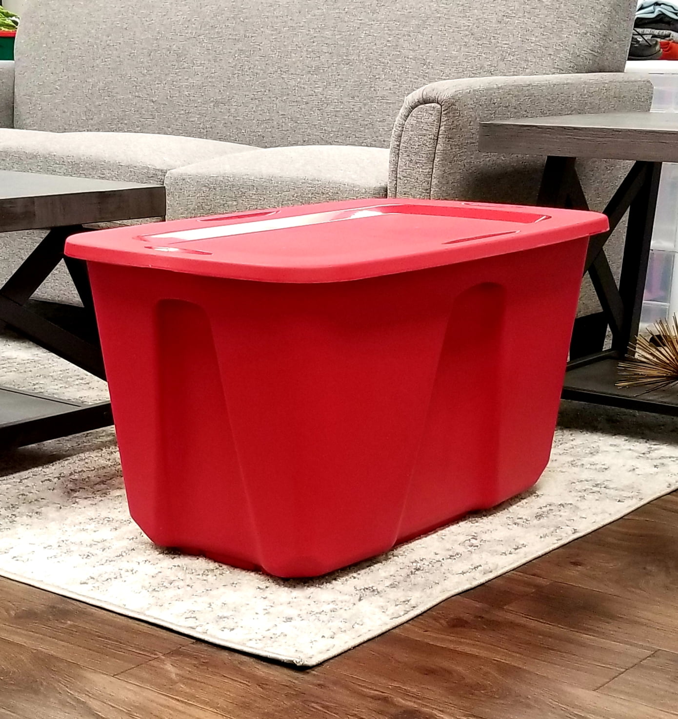 HOMZ 32 Gallon Storage Totes Bins - Lot of 2 - household items - by owner -  housewares sale - craigslist