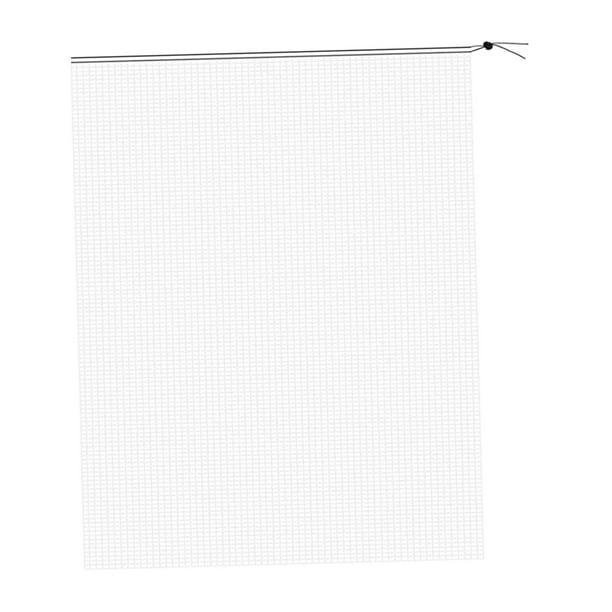 Cubierta protectora de malla para plantas, red de protección para pájaros transpirable y reutilizable. 180 cm x 40 cm