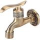 thumbnail image 1 of Universal Antique Brass Faucet Handle Laundry Bathroom Wall Mounted Washing Machine Faucet Outdoor Garden, 1 of 4