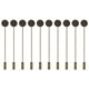 thumbnail image 4 of 20 piezas pin de solapa bandeja cabujón de proteger sombrero Hijab chal bufanda Clip, 4 of 9