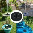 thumbnail image 4 of Mini Solar Floating Water Fountain for Garden Pool Pond Decoration Automatic Fountain Pump, 4 of 11