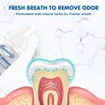 thumbnail image 3 of Whitening Mousse Toothpaste, Oral Cleaning Odor Tartar Teeth Whitening Portable Foam Toothpaste, 3 of 5