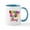White/Blue Inside, variant on CafePress - Jelly Bean Boy Mug - 11 oz Ceramic Mug - Novelty Coffee Tea Cup