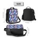 thumbnail image 2 of Disketp Cartoon Rabbit Bolsa Térmica Estampada para Almuerzo, Lonchera para Hombres y Mujeres Adultos, 2 of 7