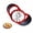 Black & Red, variant on DEKEones Apple Slicer and Corer 16-Slice Thin Black and Red 1 Count(No safety cover)