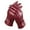 Red, variant on Women Winter Touchscreen Warm Lined Mittens for Cold Weather, Navy