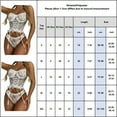 thumbnail image 3 of DYMADE Woman's 2 pcs Eyelash Lace Erotic Suit Lingerie Set, 3 of 3