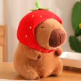 thumbnail image 1 of Capybara Doll Soft Cotton Comfortable Wear-resistant Durable Full Filling Birthday Capybara Toy Capybara Plush Toy, 1 of 5