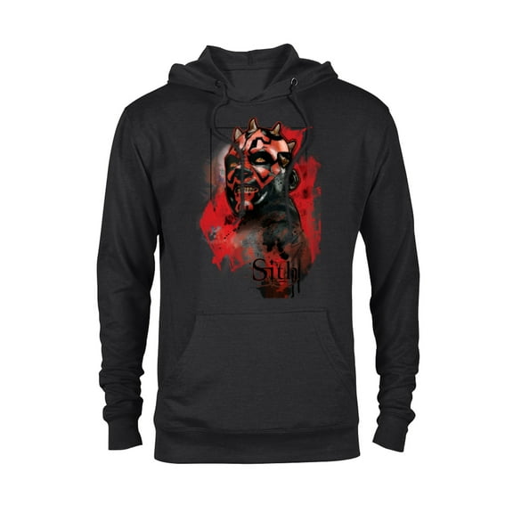 Star Wars Darth Maul Sith - Pullover Hoodie for Adults - Customized-Black
