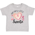 thumbnail image 3 of Inktastic Pop Pop's Little Sweetie with Pink Heart Cookie Boys or Girls Baby T-Shirt, 3 of 5