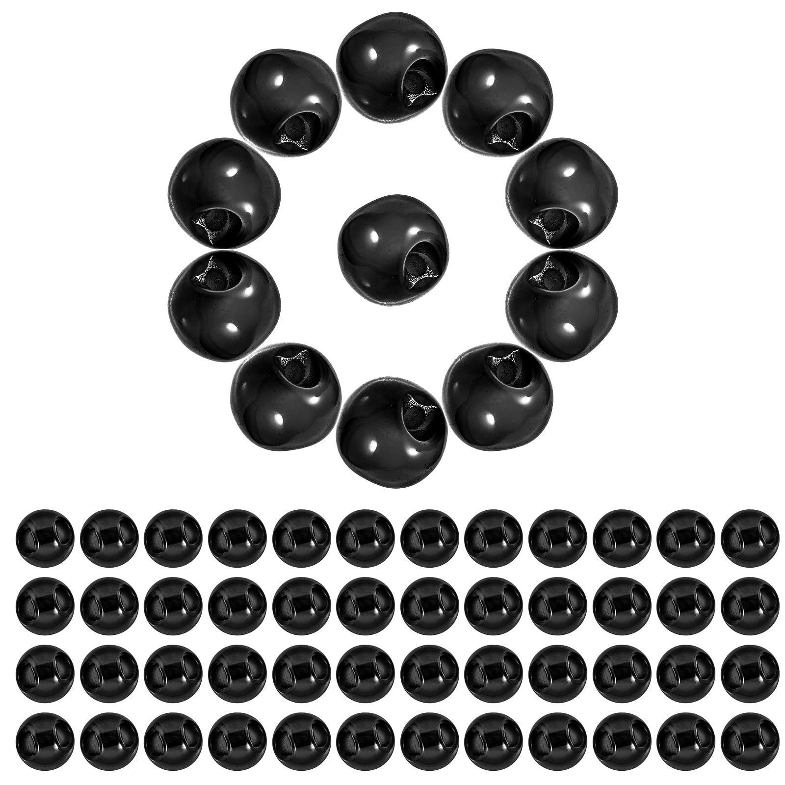 Raindrops 300 Pcs  Elegant Cheongsam Buttons Chinese Clothing Buttons Cheongsam Decorative Buttons Ornaments