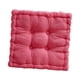 thumbnail image 5 of Cojín cuadrado con forma de galleta, sencillo, para sofá, oficina y sala de estar. Rosa roja, 5 of 9