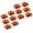 Assorted, variant on Charles Leonard Pom-Poms 1", Assorted Colors, 50 Per Pack, 12 Packs