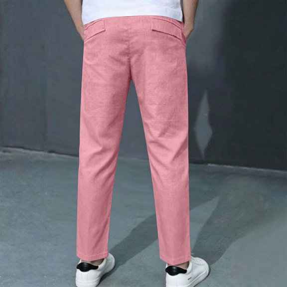 Boy Sweatpants Baggy Joggers High Waist Elastic with Pockets Solid Pants Essentials Cute Sweatpants 6-7 Years