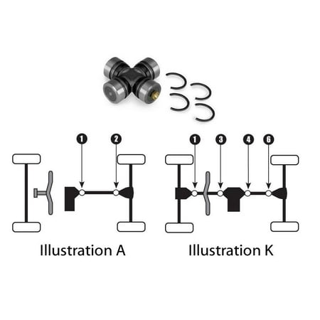 - EPI WE100600 Universal Joint