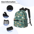 thumbnail image 5 of Picia Flowe Rooster Large Capacity Backpack Classic Style Backpack Casual Backpack Water-Resistant School Work Travel Outdoor Backpack, 5 of 8