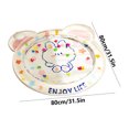 thumbnail image 2 of Jpxdew Inflatable Pet Cooling Pad,Summer Ice Mat,Water Filled Bed,Heat Relief for Dogs Cats,Leakproof Design,31.5X31.5 Inch, 2 of 2