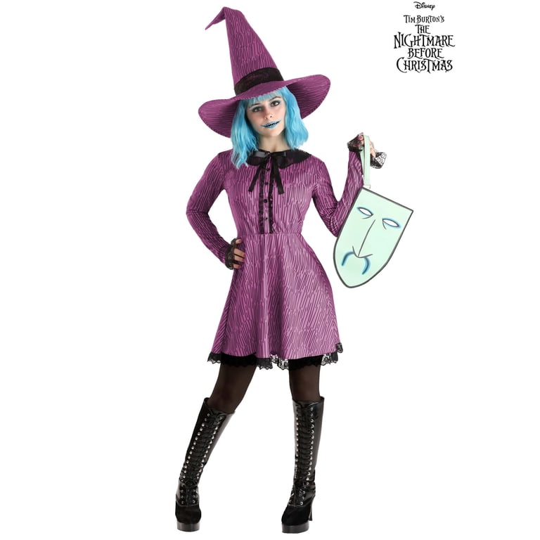 nightmare before christmas dress Large Women Women's Disney Barrel Costume along with a sublimated print to perfectly capture Barrels bony look Adult Jack and Sally Nightmare