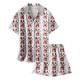 thumbnail image 4 of WEAIXIMIUNG Pajamas For Children Shirt And Pant Matching Set Sleepwear Set With Pockets For Christmas 2-3 Years, 4 of 4